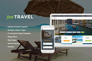 Travel Agency Website Template