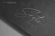 Clarance Nevertary, a Script Font by Shopifont.co (Thumbnail 3 of 13)