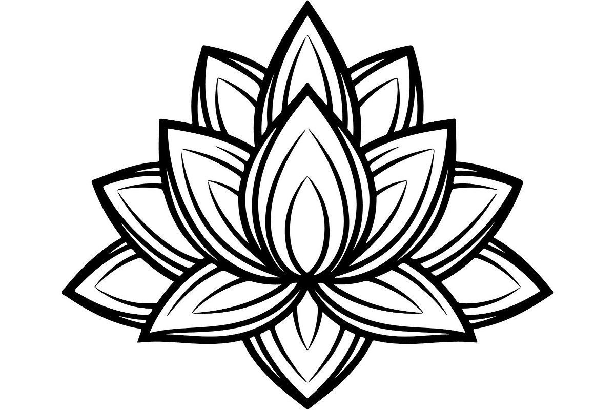 Elegant Floral Mandala Ornament, an Object Graphic by Creativeshirt (Photo 3 of 12)