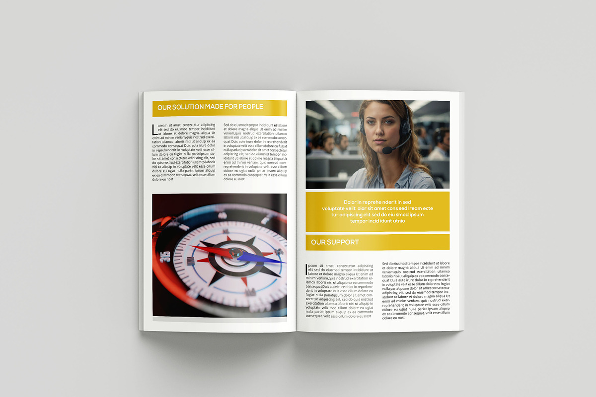 Corporate Brochure, a Brochure Template by Template Shop (Photo 8 of 11)