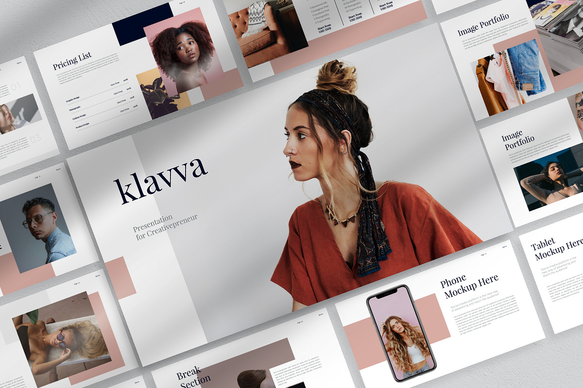 Klavva Keynote Template, a Presentation Template by Neodivisu (Photo 1 of 7)