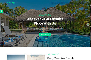 Safar - Travel Agency HTML Template