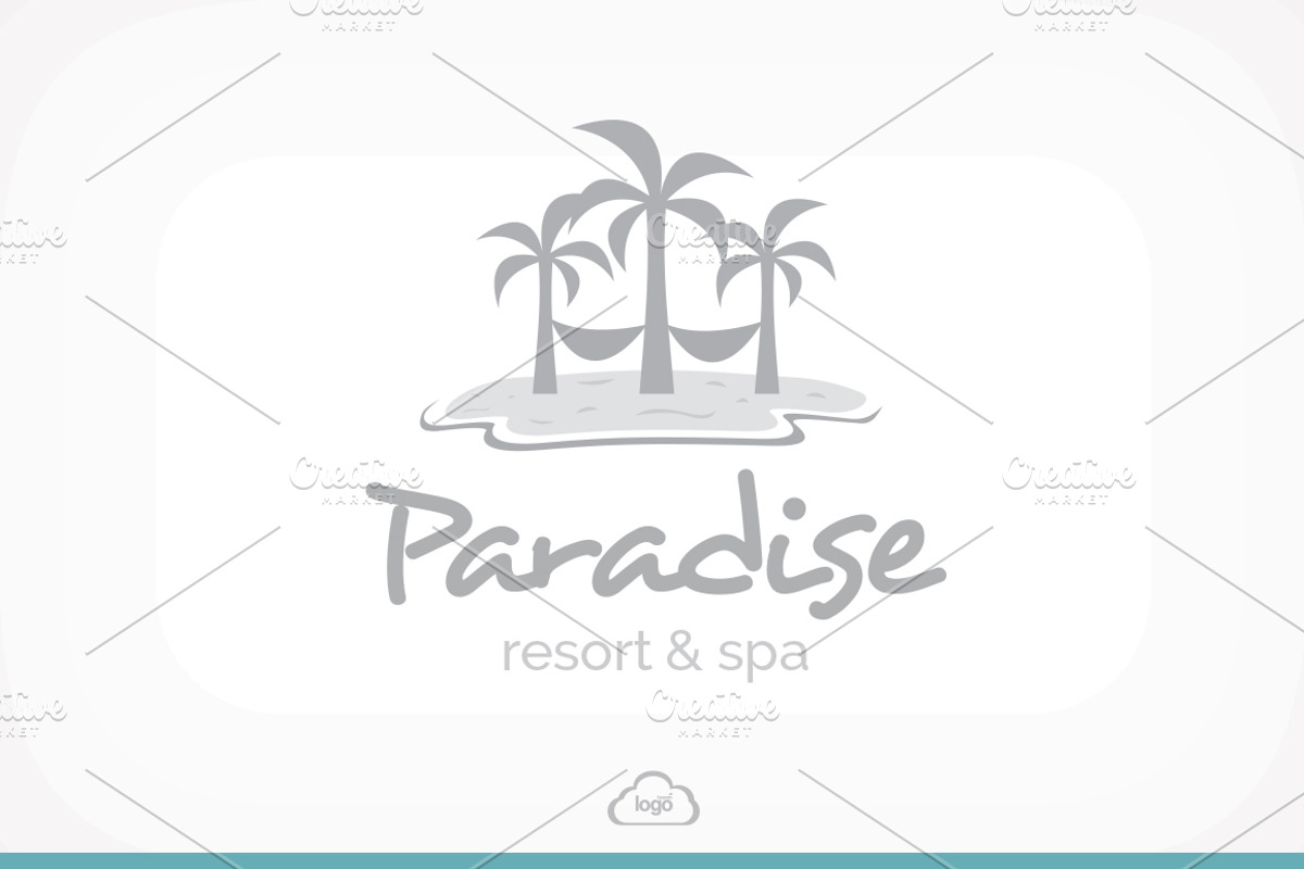Paradise Resort & Spa Logo, a Branding & Logo Template by Logo Heaven (Photo 3 of 5)
