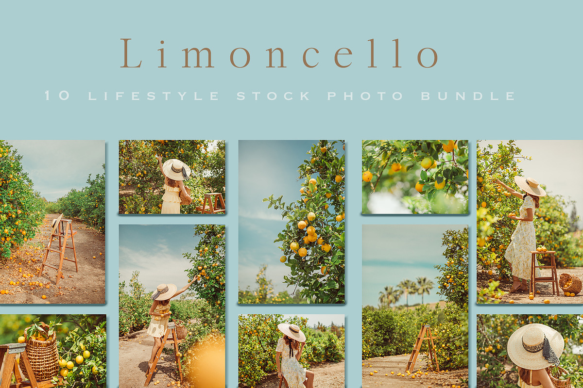 Limoncello Styled Stock Photo Bundle, a Background Photo by Munopia (Photo 1 of 7)