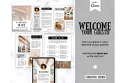 Airbnb Welcome Book Template 35pgs, a Poster Template by Templatables (Thumbnail 3 of 8)