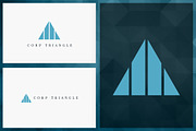 20 Triangle Logos - Filled edition, a Branding & Logo Template by VP Fonts (Thumbnail 10 of 21)