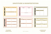 Gratitude & Manifestation Planners, a Stationery Template by Artflorara (Thumbnail 8 of 10)