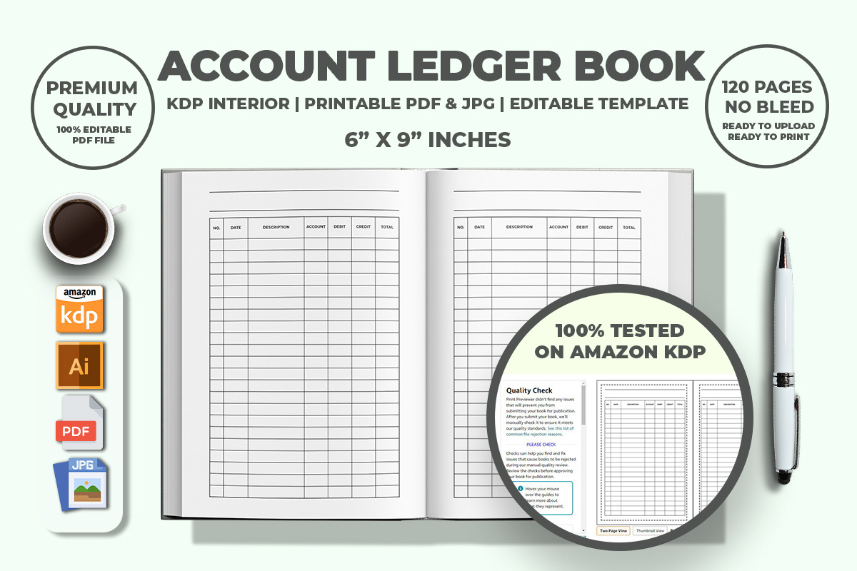 14 Business Editable KDP Interiors, a Templates & Theme by M9 Design (Photo 7 of 15)