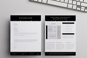 Media Kit Template | 2 Pages, a Resume Template by Blogger Kit Co. (Thumbnail 4 of 4)