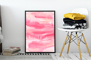 Pink Flow Watercolor, a Decorative Illustration by Planolla (Thumbnail 5 of 7)