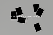 Vintage Photo Pile Mockup | PSD, PNG, a Product Mockup by Pretty Techie (Thumbnail 1 of 2)