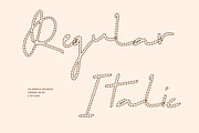 CS Sarah Dashed, a Script Font by Craft Supply Co. (Thumbnail 5 of 8)