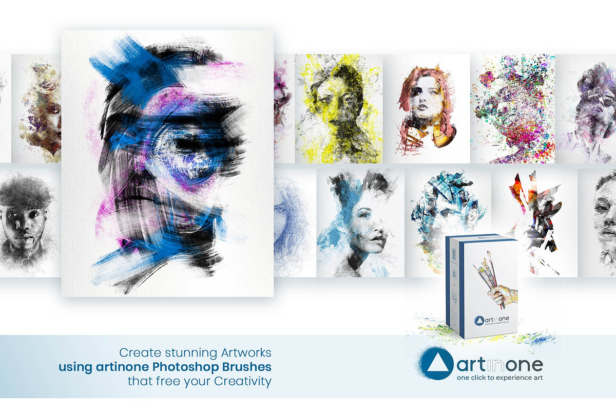 artinone Photoshop Brushes, a Brush Add-On by artinone.art (Photo 6 of 10)