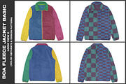 Boa Fleece Jacket Basic - Mockup, a Hoody Mockup by DaldSgh (Thumbnail 5 of 11)