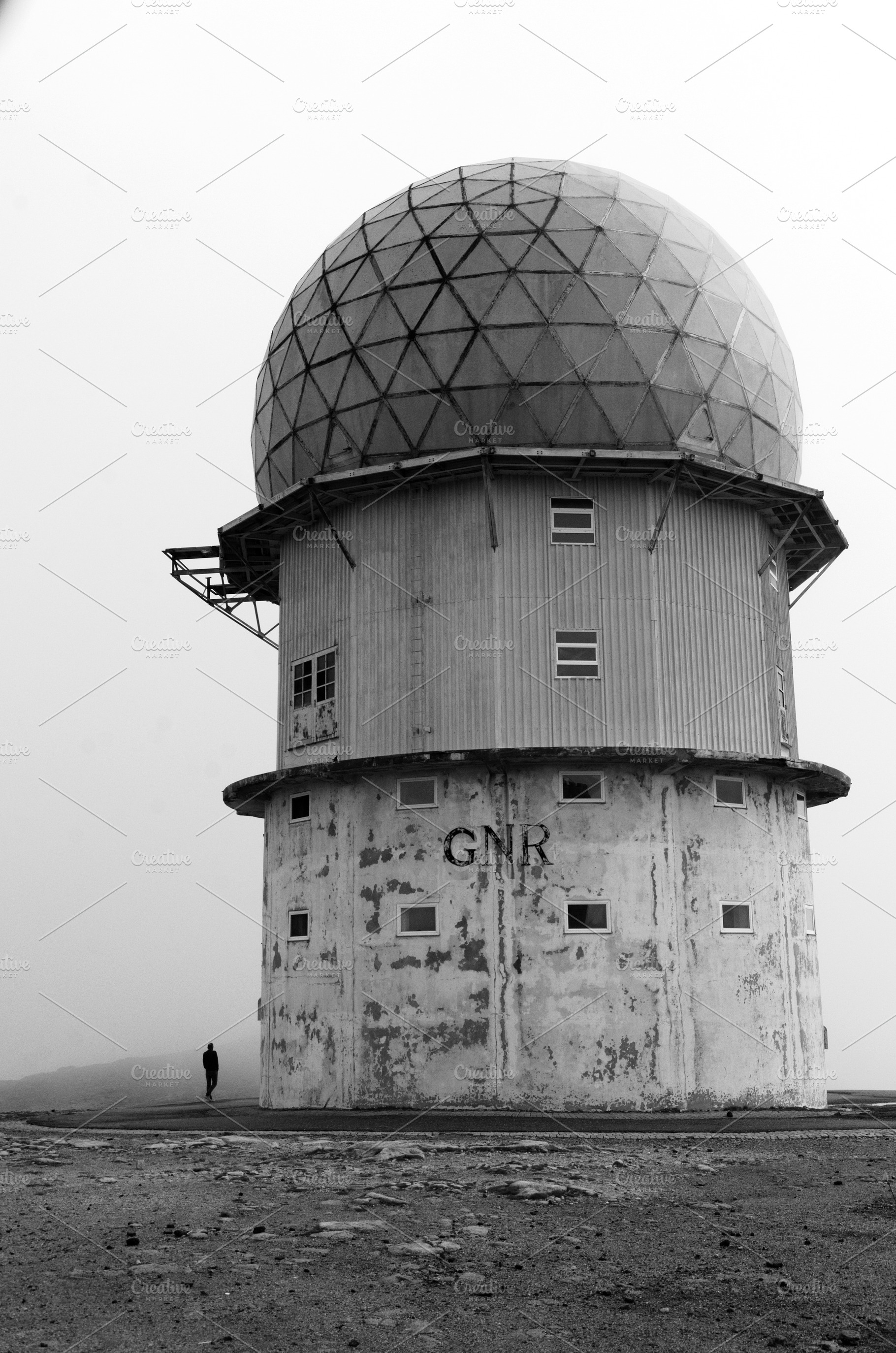 Radar Tower in Serra da Estrela., an Architecture Photo by lsalas-morera