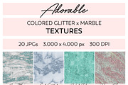 Adorable Glitter x Marble Textures, a Texture Graphic by U + Me Studio (Thumbnail 6 of 8)