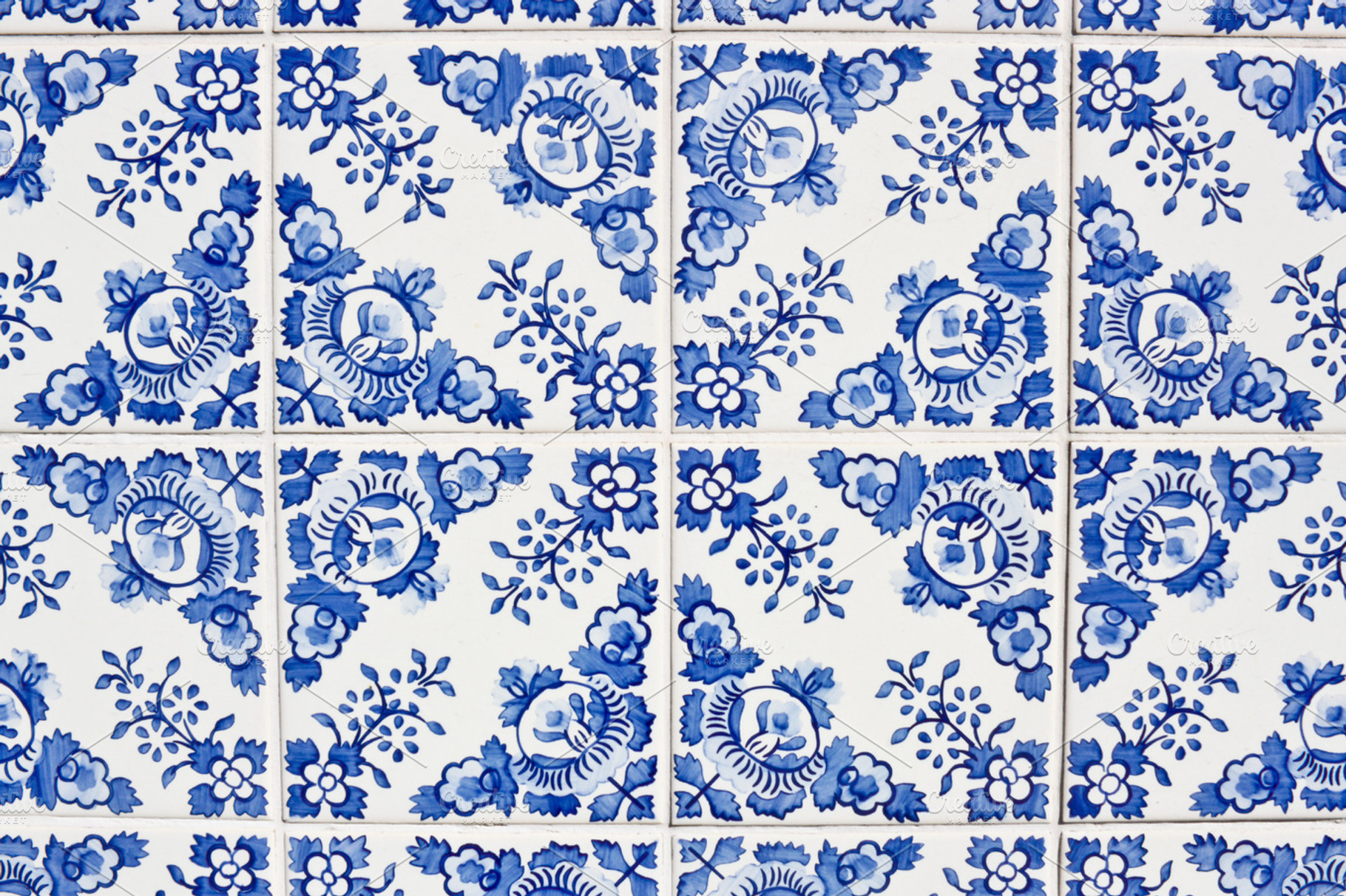 Portuguese tiles azulejos containing azulejo, azulejos, and tile, an Architecture Photo by slowcentury