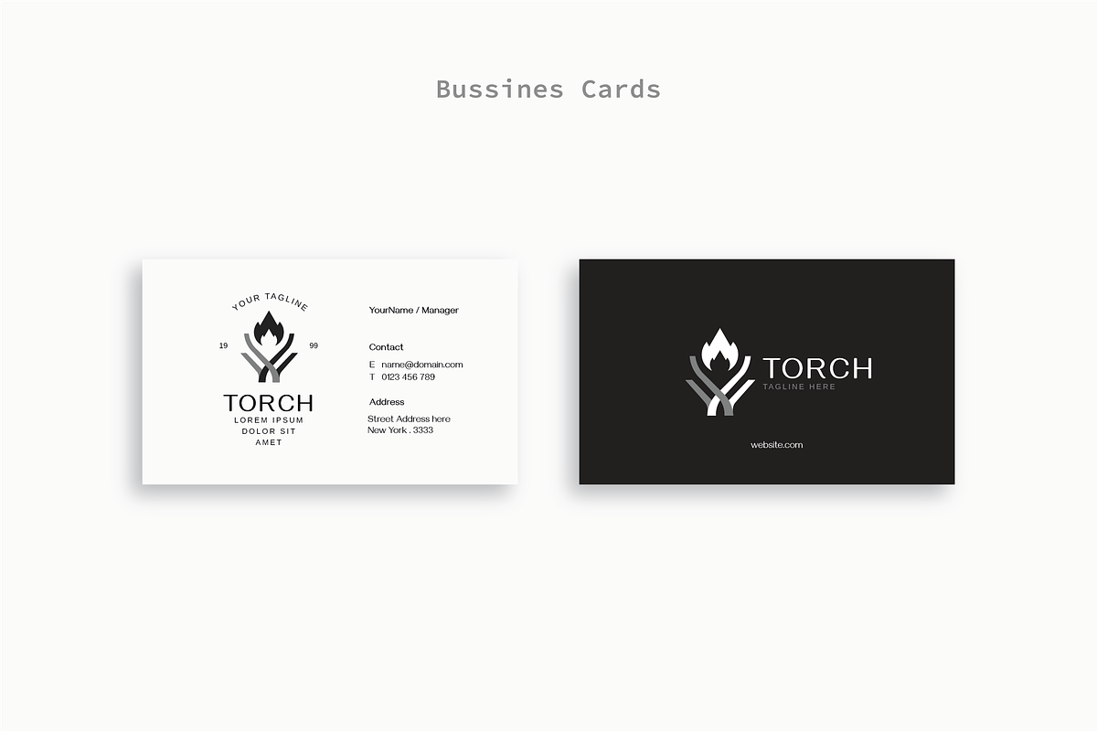 Torch - Premium Logo Template, a Branding & Logo Template by Minimalist Logos (Photo 4 of 7)