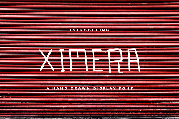 XIMERA DISPLAY FONT FOR HEADER preview 6