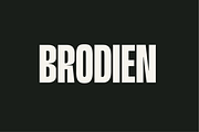 Brodien Condensed Font, a Sans Serif Font by Yukita Creative (Thumbnail 1 of 12)