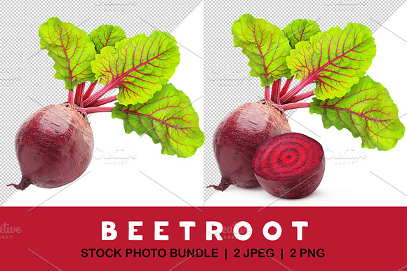 Beetroot with leaves preview 5