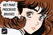 Wet Paint Procreate Brushes, a Brush Add-On by Art Sproot (Thumbnail 1 of 4)