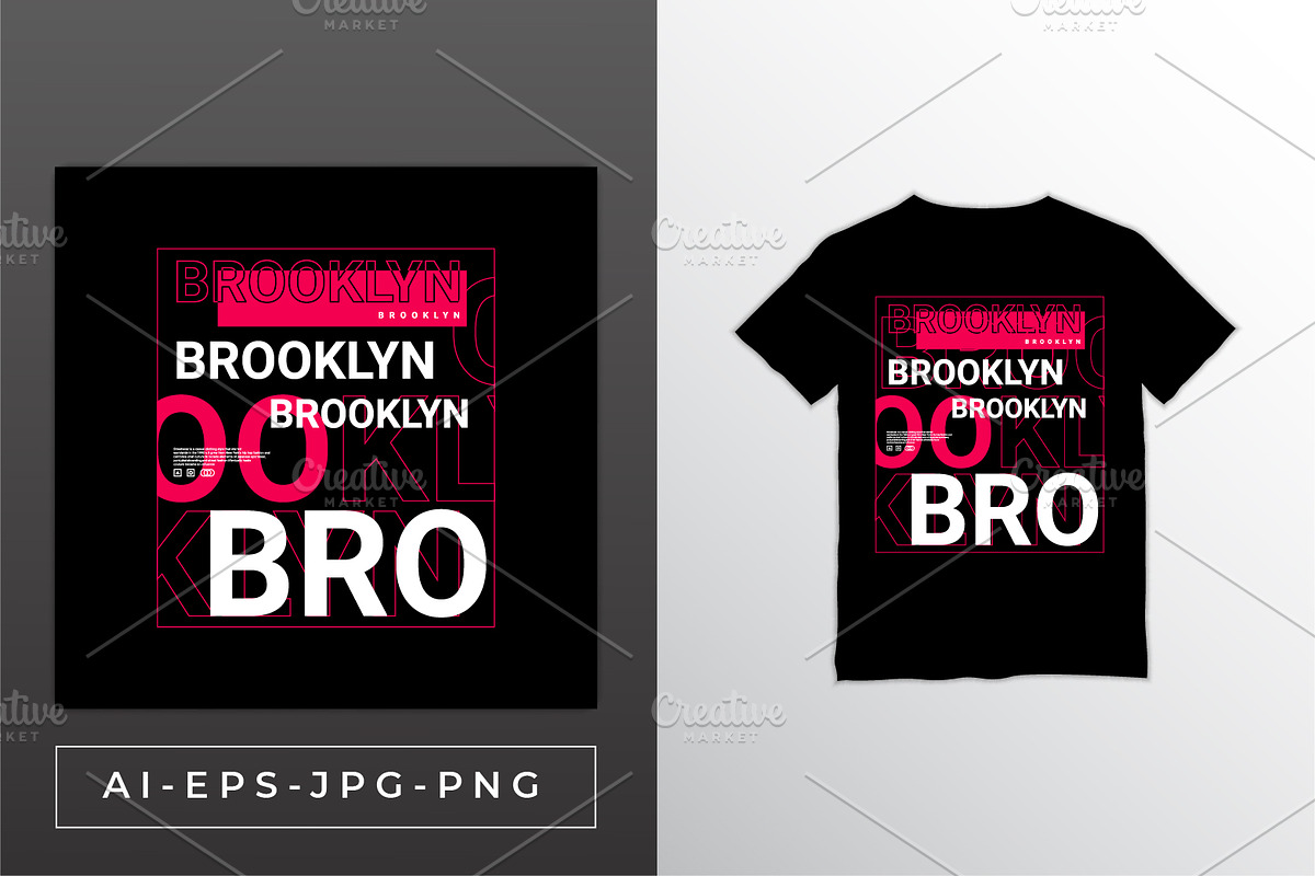 Brooklyn writing design, a Background Graphic by Vervenaaa3