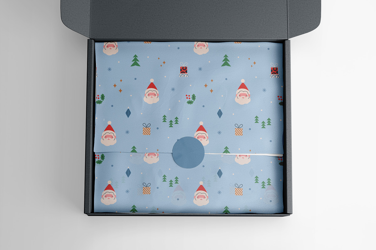 Christmas season seamless patterns, an Illustration by Good Studio (Photo 9 of 10)