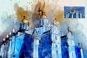 Artistic Watercolor Photoshop action, an Action Add-On by Design Forest (Thumbnail 7 of 9)