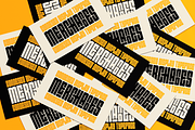 Merchandes - A Condensed Display Fon, a Sans Serif Font by Marvadesign (Thumbnail 4 of 6)