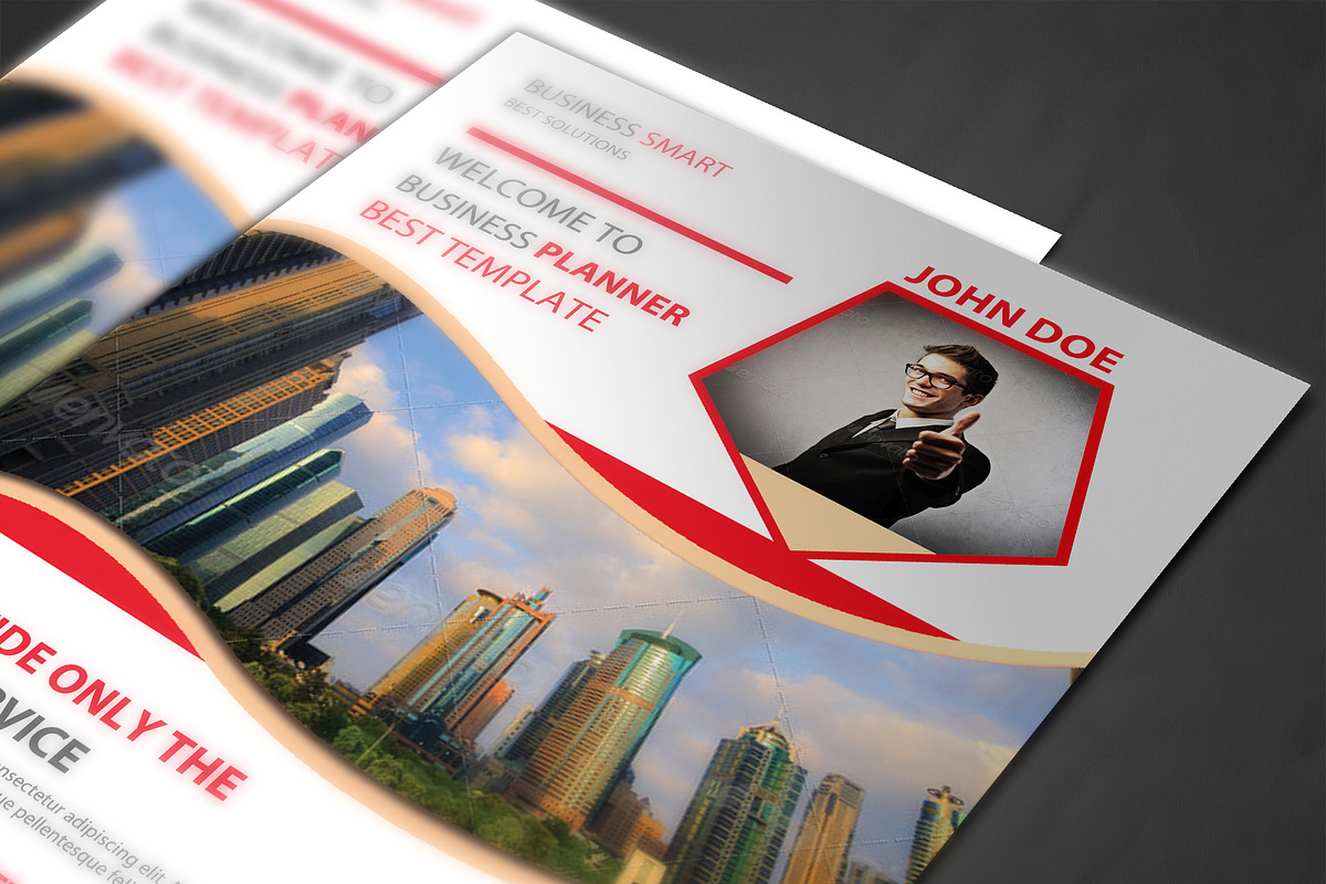 Corporate Business Flyer Template, a Flyer Template by AfzaalGraphics (Photo 4 of 4)