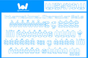 Perfect Cloud font, a Font by weknow (Thumbnail 7 of 8)