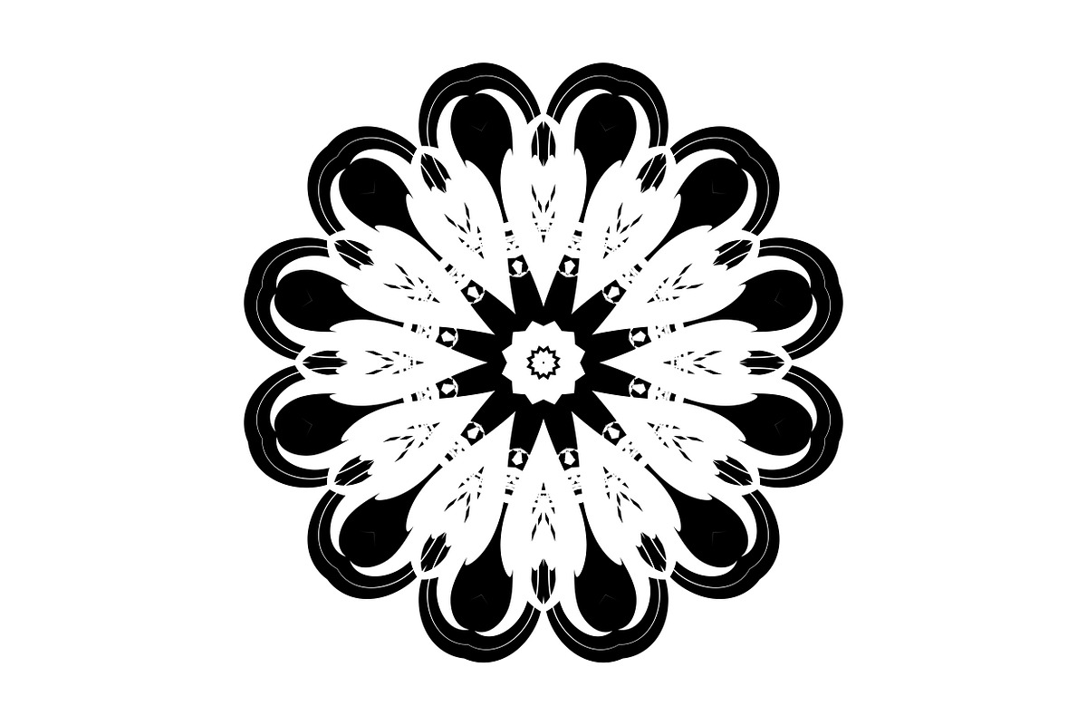 High Quality Mandala Clipart Bundle, a Decorative Illustration by NJ Himel (Photo 72 of 103)