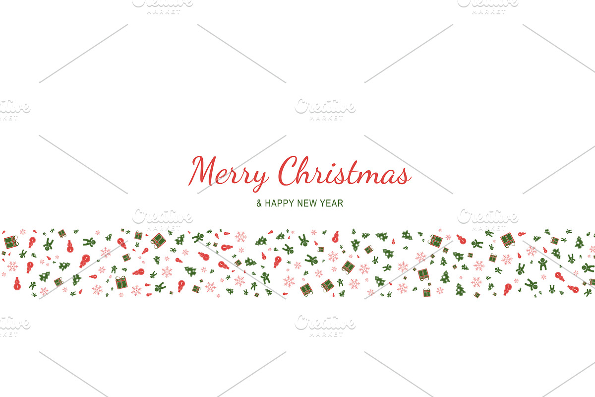 Merry Christmas Minimal Banner, a Templates & Theme by alexdndz