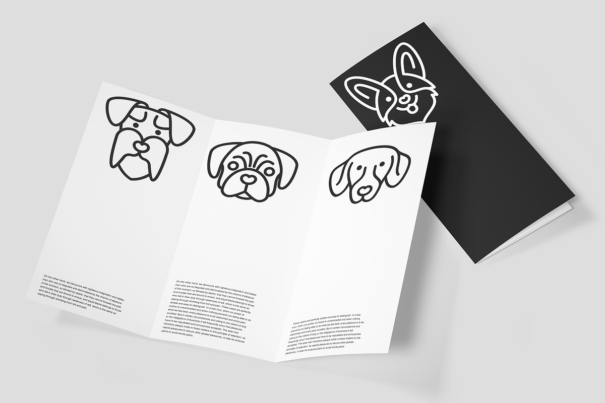 Dog Breeds 20 Thin Line Icons Set, an Outline Icon by Alex Blogoodf (Photo 8 of 11)