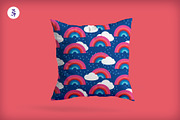 4 Retro Seamless Vector Pattern, a Pattern Graphic by Pia Kolle (Thumbnail 6 of 14)