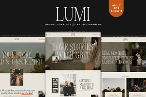 Showit Template for Photographers