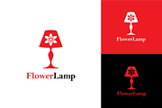 Flower Lamp Logo Vector Templates, a Branding & Logo Template by zaqilogo (Thumbnail 1 of 2)