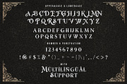Rose Knight - Victorian Style Font, a Blackletter Font by StringLabs (Thumbnail 12 of 13)