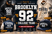 Athletic Varsity, a Slab Serif Font by Wow Magic (Thumbnail 3 of 5)