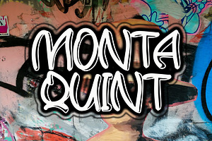 QENARO Graffiti Font