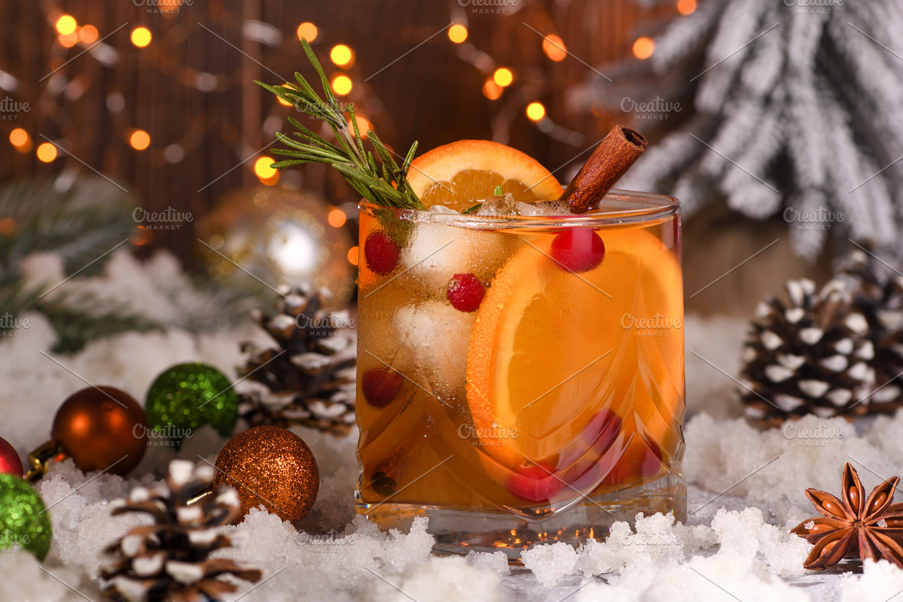 Spiced Bourbon Old Fashioned, a Food & Drink Photo by Apolonia