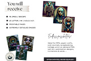 Surreal Portraits Digital Paper Set, a Decorative Illustration by ThatsDesignArt (Thumbnail 2 of 15)