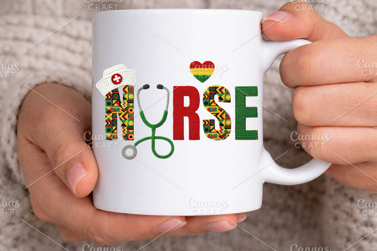 Nurse Black History PNG, an Illustration by Canvas Craft (Photo 4 of 6)