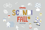 SCANDI FALL. Graphic set, an Illustration by Maru_art (Thumbnail 1 of 7)