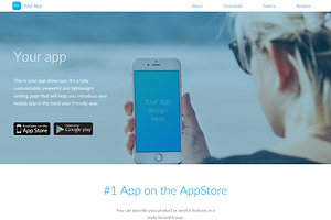 Your App Website Template