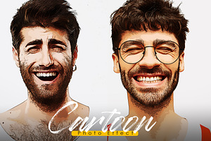 Photo Cartoon Effect, a Layer Style Add-On by Vatdesign