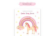Watercolor Princess Castle Clipart, an Illustration by kate_illustration (Thumbnail 5 of 6)