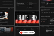 Digital Agency Website UI Kit, an UI Kit Template by Creative Perspective (Thumbnail 7 of 7)