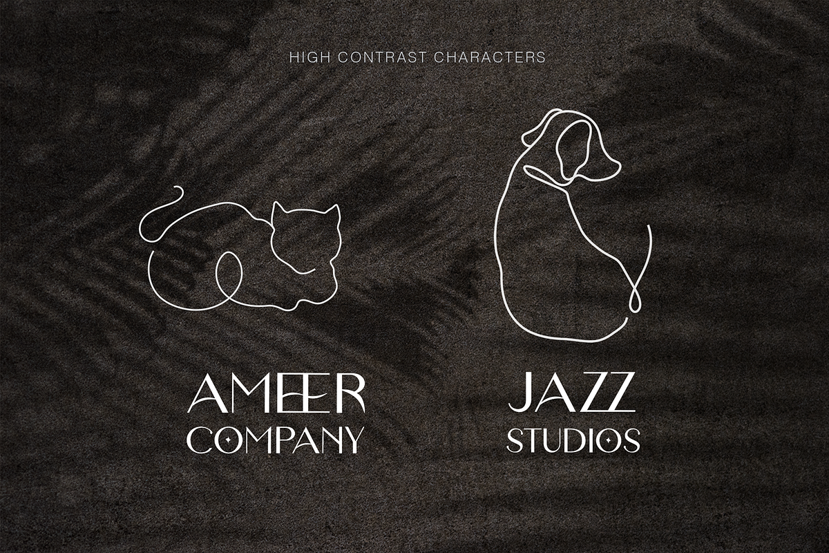Fossia - Chic Modern Sans Display, a Sans Serif Font by Cloverons (Photo 5 of 14)